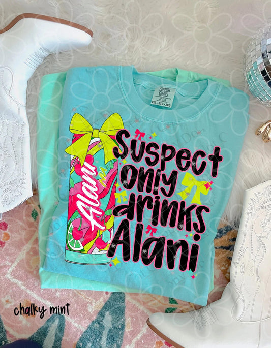 Suspect Only Drinks
