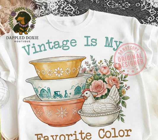 Vintage is my favorite color🥣