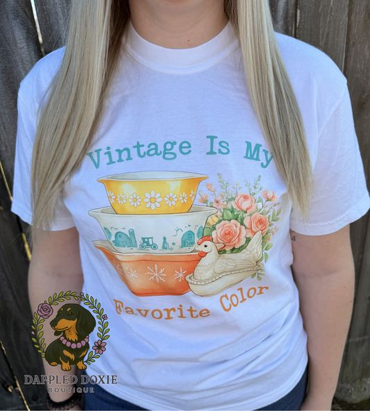 Vintage is my favorite color